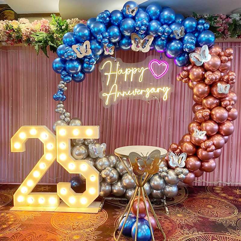 25th Anniversary Decorations