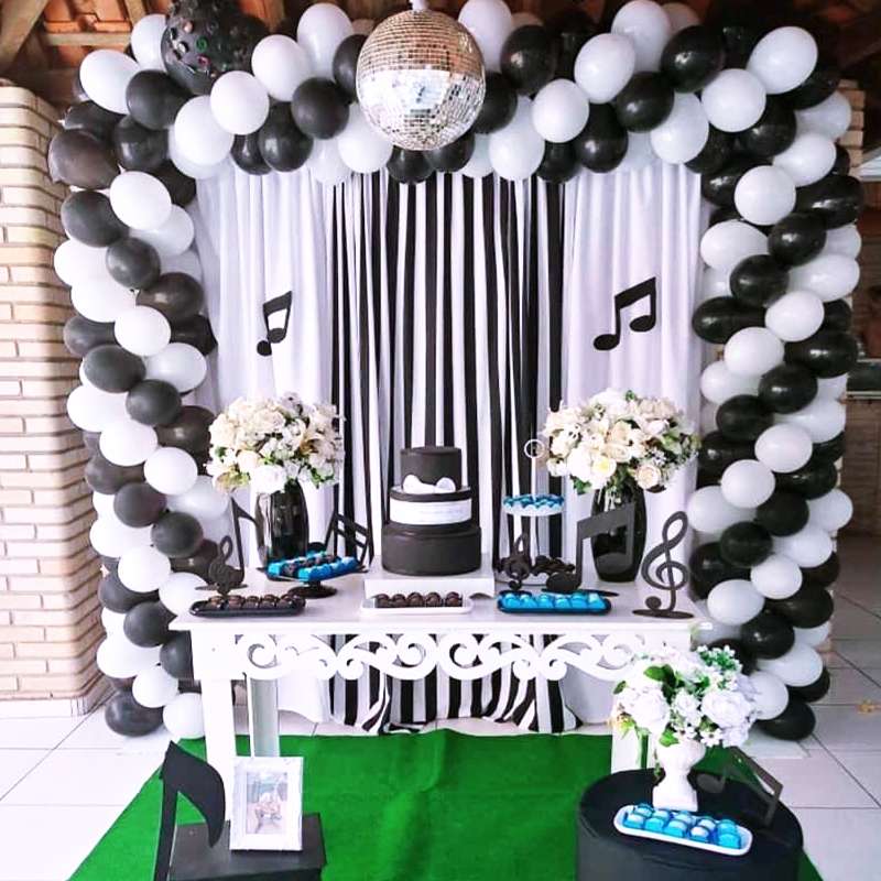 Music Themed Birthday Party Decoration