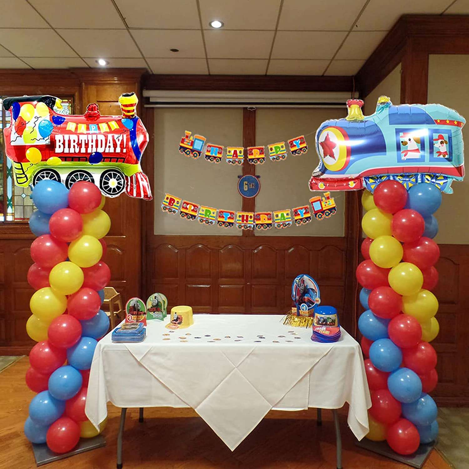 Train Themed Birthday Party