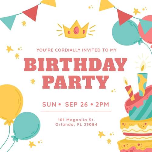 Birthday Invitation
