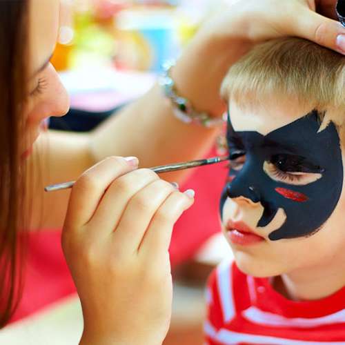 Safe Kids Tattoo Artist For Birthday Party in Delhi NCR